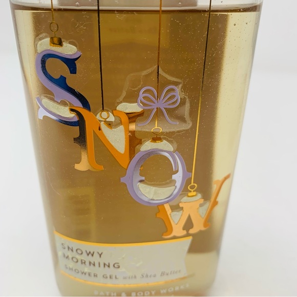 Bath & Body Works Shower Gel Snowy Morning 10 oz. New - Picture 3 of 3